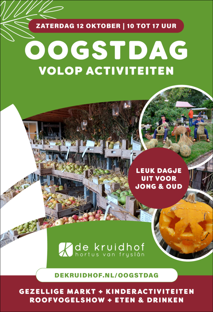 Oogstdag 2024 een gezellige markt voor jong en oud. Een dag met kinderactiviteiten, een roofvogelshow en lekker eten drinken.